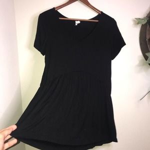 7th Roy black flare top size small